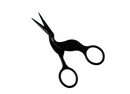 Tesoura Abduzido Bird - Black Matte