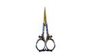 Tesoura Abduzido Fly Curve - Rainbow/Gold