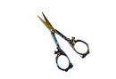 Tesoura Abduzido Fly Curve - Rainbow/Gold
