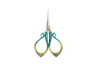 Tesoura Abduzido Petty - X Green/Gold