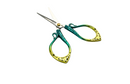 Tesoura Abduzido Petty - X Green/Gold