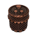 Dichavador Metal 4 partes Caveira/Erva TX0027 - TX0028