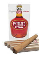 Charuto Phillies Titan Conhaque (Unidade c/5)