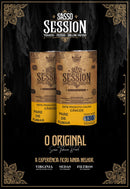 Kit Sasso Session Tabaco Virginia Blend Extra Suave + Seda + Filtro - Display c/ 6 unid