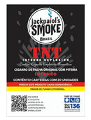 Palheiro Jack Paiols TNT c/ Piteira - Display c/ 10 maços