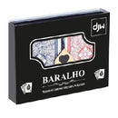 Jogo De Baralho Duplo de Plástico
