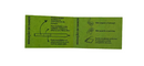 Piteira de Papel Bem Bolado Girls in Green Super Large Reciclado - Display c/ 24 unid