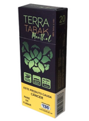 Tabaco Terra Tabak Enrolado na Seda Branca c/ Filtro Menthol (Display c/ 10 maços)