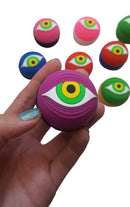 Container de Silicone Olho - Cores sortidas