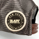 Boné Raw Marrom c/ Tela